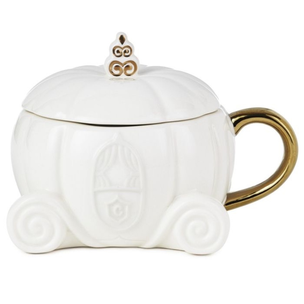 Disney Princess Cinderella Carriage Ceramic Sculpted Mug - Picture 7 of 8
